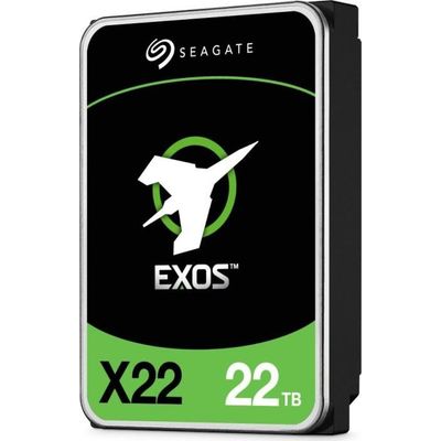 HDD SEAGATE Enterprise Capacity 3.5" Exos X22 ST22000NM000E 22TB Наличие SAS 512 Мб 7200 об/мин 3,5" Время наработки на отказ 2500000 ч.