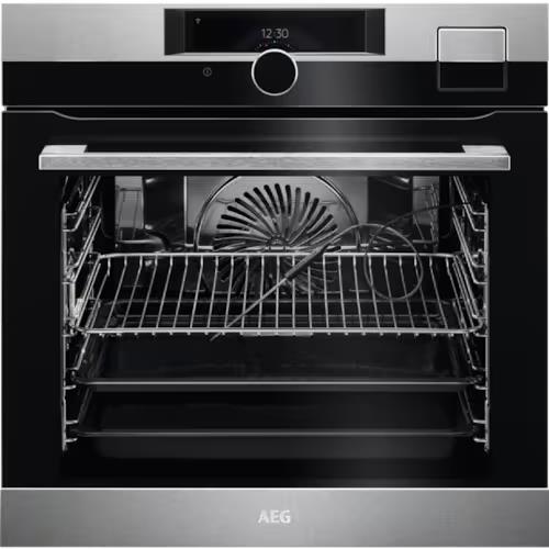 Электрический духовой шкаф AEG BSK999330M серебристый