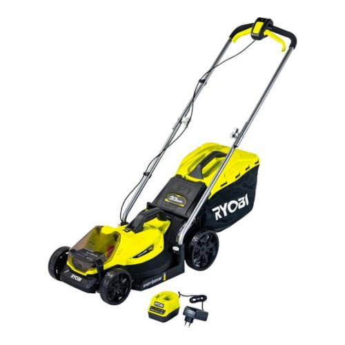 Газонокосилка Ryobi RLM18X33B-40 с АКБ 4 Ah (5133004306)