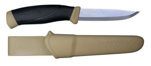 Нож Morakniv Companion (13166) 104мм черный/бежевый