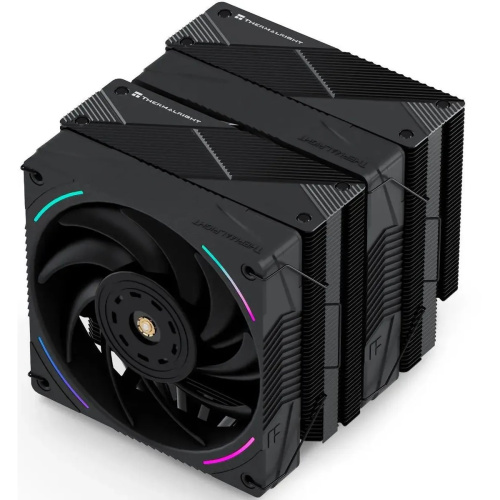 Кулер Thermalright Phantom Spirit 120 Evo (PS120-Evo) ARGB Soc-AM5/AM4/1151/1200/1700 черный 4-pin 25.6dB Al+Cu 765gr Ret