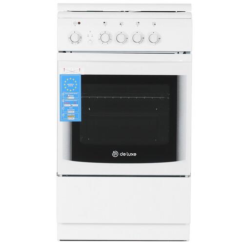 Комбинированная плита De Luxe 506031.01ГЭ (КР) белый