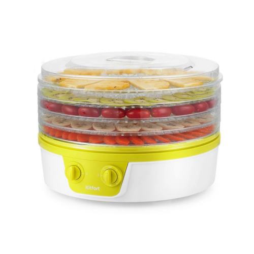 Сушка для фруктов и овощей Kitfort КТ-1935-2 5под белый