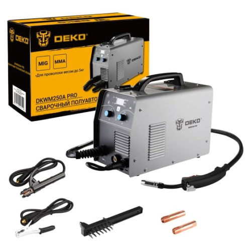 Сварочный полуавтомат DEKO DKWM250A Pro MIG/MAG 250А (051-4687)