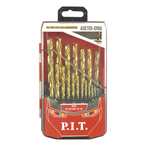 Набор сверл P.I.T. ASET01-019A 19 предметов