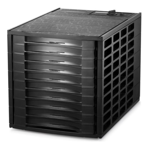 Сушка для фруктов и овощей Kitfort КТ-1923 10под черный