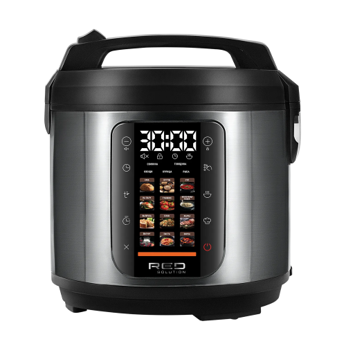 Мультиварка Red Solution M4100 5л черный/стальной