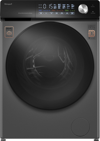 Стиральная машина Weissgauff WM 45126 Steam Direct Drive Deep Grey