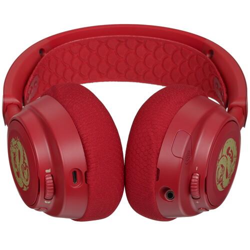 Беспроводные/проводные наушники SteelSeries Arctis Nova 7 Dragon Edition красный