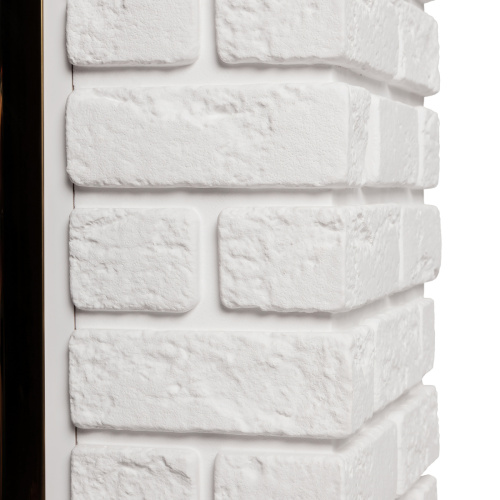 Портал каминный из МДФ RealFlame Jazz 36 WT белый, под очаги Joker 36 и Flash 36