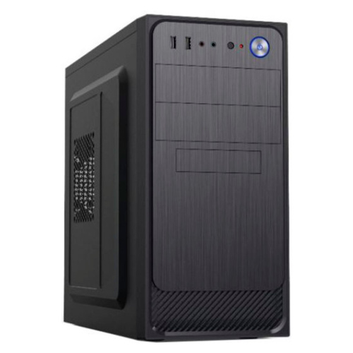 Корпус Foxline FZ-015-SX450R Forza mATX, 450W, 2xUSB2.0, Black, w/o FAN, 12 cm fan PSU, power cord