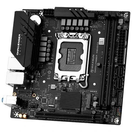Материнская плата MAXSUN Challenger H610ITX 2LAN