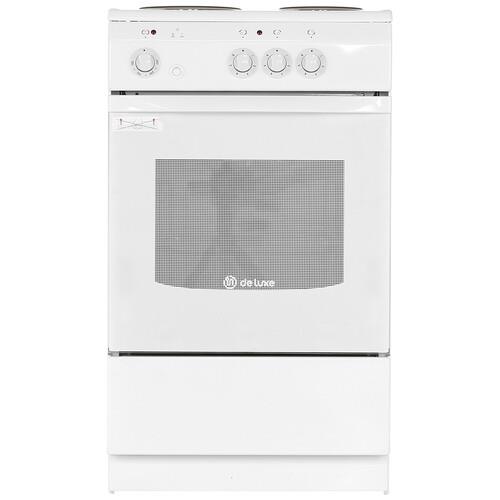 Электрическая плита De Luxe 5003.17Э белый