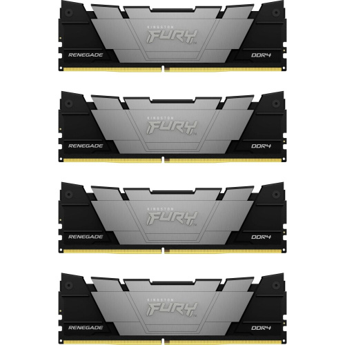 ОЗУ Kingston Fury Renegade Black KF432C16RB2K4/128 128GB3200MT/s DDR4 CL16DIMM (Kit of4)
