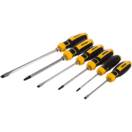 Набор отверток BERGER BG1067 ударных с шестигранником 6 предметов