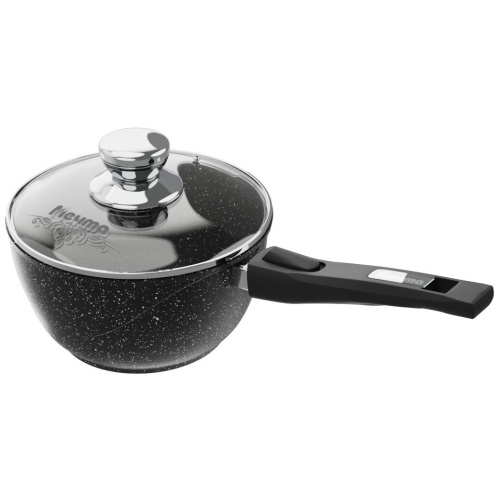 Ковш МЕЧТА 82802 Гранит black 1.7л