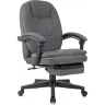 Кресло руководителя Бюрократ CH-868MSG-BF/3C1 серый крестов. пластик подст.для ног пластик черный