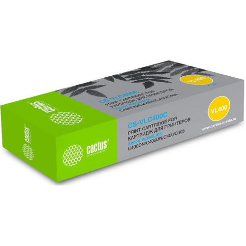 Картридж лазерный Cactus CS-VLC400CRU 106R03534 голубой 8000стр для Xerox VersaLink C400DN/C405DN/C400/405/C400N/C405N