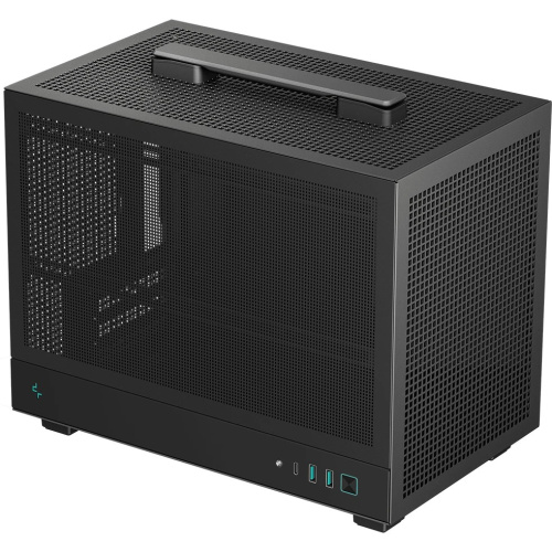 Корпус Deepcool CH160 Mesh без БП, черный, Mini-ITX