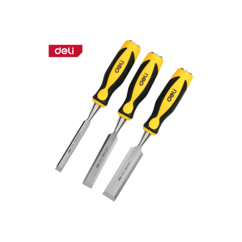 Набор стамесок плоских Deli EDL6203-ED1 3шт