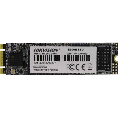 SSD HIKVision E100N Series HS-SSD-E100N/128G M.2 128GB (SATA3, up to 530/450MBs, 3D TLC, 35TBW, 22x80mm)
