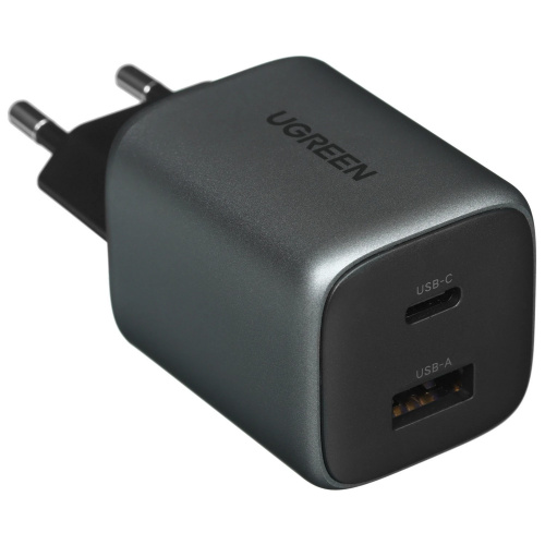 Зарядное устройство UGREEN CD350 (15539) Nexode 35W USB-A USB-C Wall Charger EU Gray