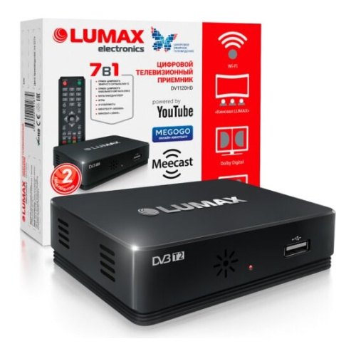 Цифровой телевизионный приемник LUMAX DV1120HD