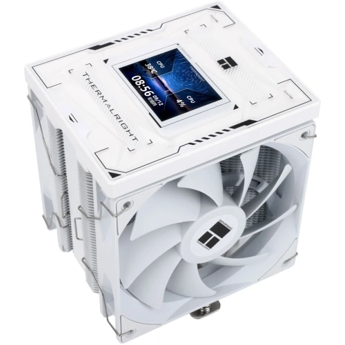 Кулер Thermalright Burst Assassin 120 Vision White LGA115X/1200/1700/1851 (2x120mm PWM Fan, медное основание, 6 тепл. трубок 6мм) / TRBA120VW