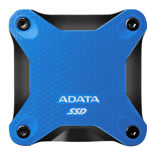 SSD A-DATA SD620 (SD620-1TCBL) 1TB, External, USB 3.2, R/W -550/500 MB/s синий
