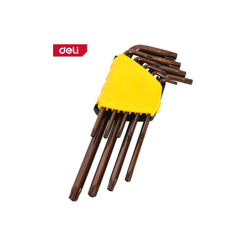Набор ключей Torx Deli DL230707G 9 шт