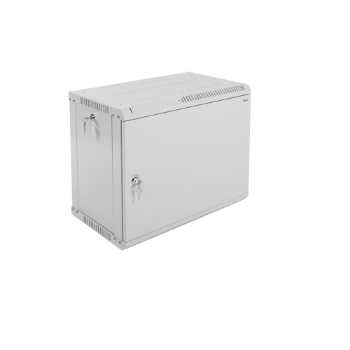 Шкаф коммутационный ЦМО ШРН-ЭКОНОМ ШРН-Э-9.350.1 настенный 9U 600x350мм пер.дв.стал.лист серый