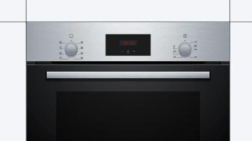 Электрический духовой шкаф Bosch HBF113BR0Q серебристый