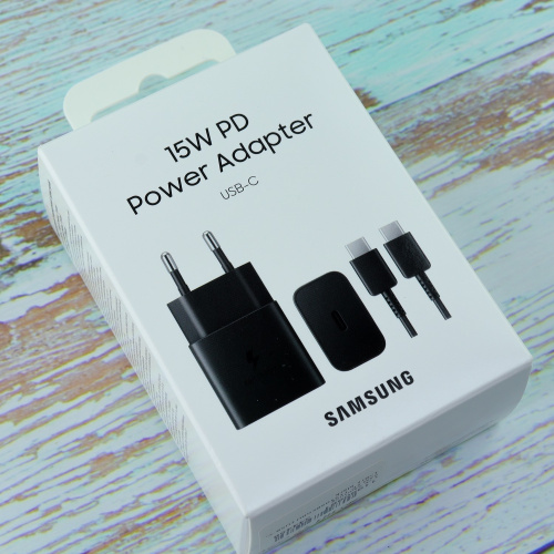 СЗУ Samsung SAM-EP-T1510XBEGRU (USB-C, 15Вт) black