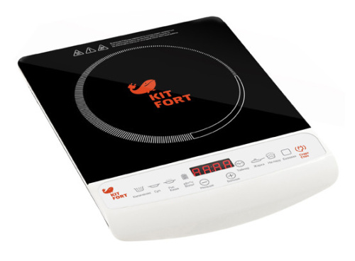 Плита Kitfort КТ-101 белый/черный