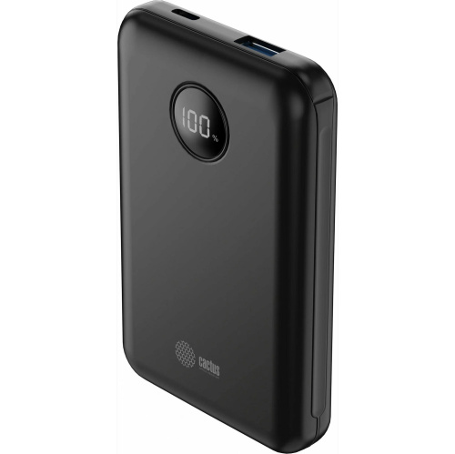 Мобильный аккумулятор Cactus CS-PBFSOA-10000 черный