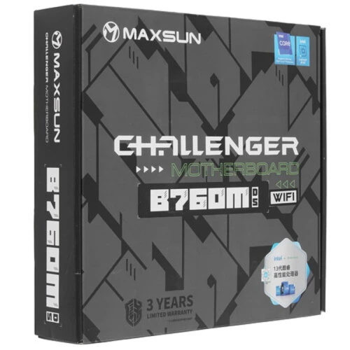 Материнская плата MAXSUN MS-Challenger B760M D5 Wifi V1/V2