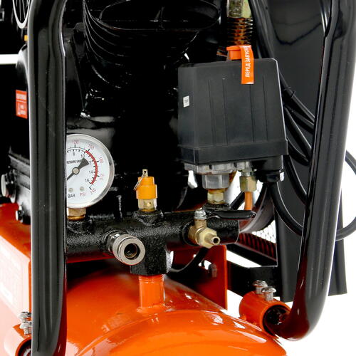 Компрессор поршневой Patriot PTR 50-450A (525 306 325) оранжевый/черный