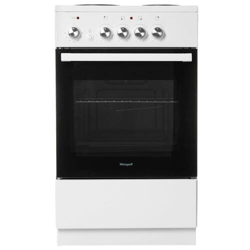 Электрическая плита Weissgauff WES E2V00 WS белый