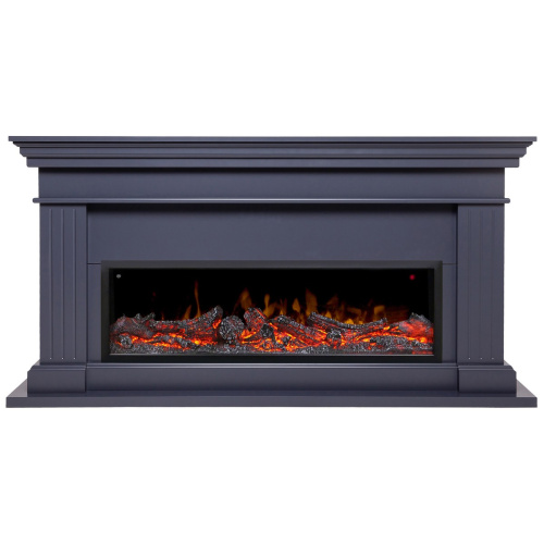 Электрокамин RealFlame Ontario 42 GR графит с очагом Beverly 1000