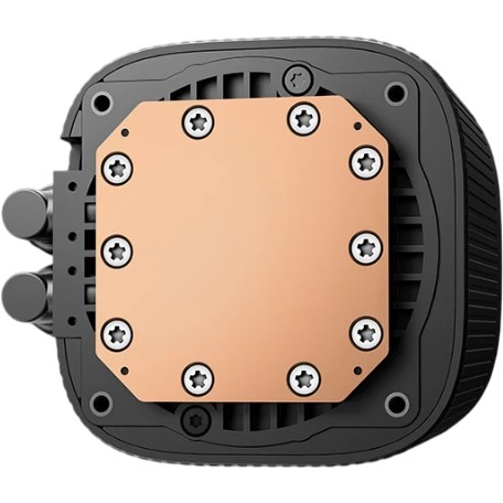 СВО DeepCool LE360 V2 Zero Dark (r-le360zero-bklnmd-g-1), 4-pin, черный, retail