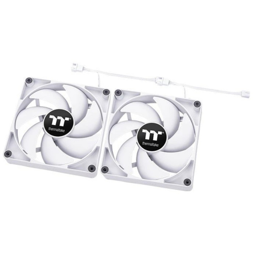 Вентилятор Thermaltake CT120 белый (CL-F151-PL12WT-A) 4-pin 25.8dB Ret
