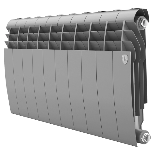 Биметаллический радиатор отопления  Royal Thermo Biliner 350 10 Секций Silver Satin