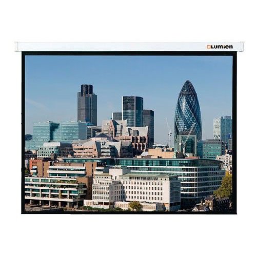 Экран Lumien 153x203см LMC-100108 4:3 настенно-потолочный рулонный белый (мотор привод)