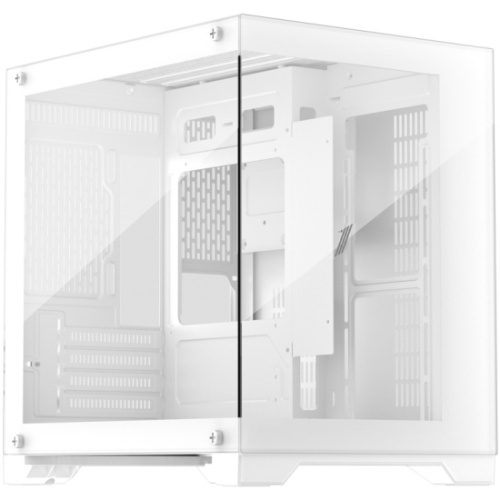 Корпус 1STPLAYER Megaview MV5-T White (MV5-TP-WH) mATX