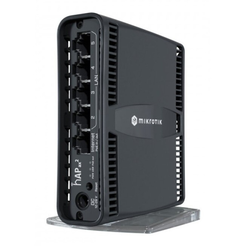 Роутер MikroTik hAP (C52iG-5HaxD2HaxD-TC)