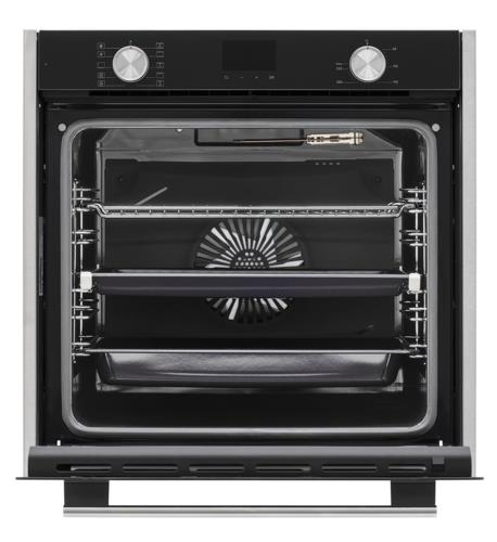 Электрический духовой шкаф KRONA QUENDEL 60 BL/S черный