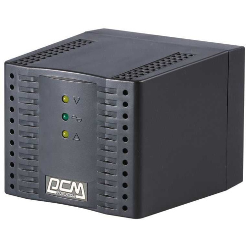 Стабилизатор напряжения Powercom TCA-3000 1500Вт 3000ВА черный