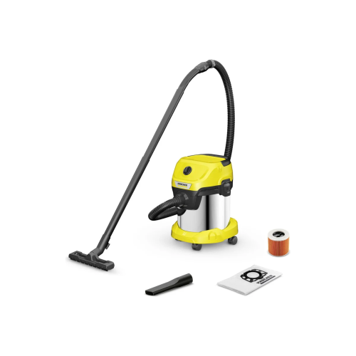 Строительный пылесос Karcher WD 3 S V-15/4/20 1.628-138.0 желтый