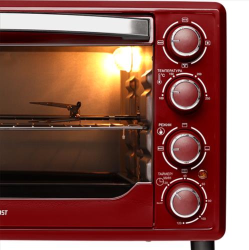 Мини-печь NORDFROST RC 350 R красный