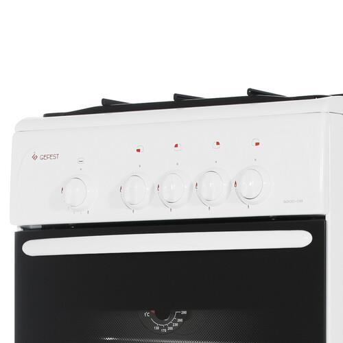 Газовая плита Gefest ПГ 3200-08 К33 белый газ-контроль духовки и горелок стола